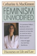 Book cover for Feminism Unmodified