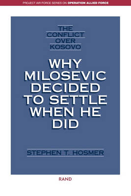 Book cover for The Conflict Over Kosovo