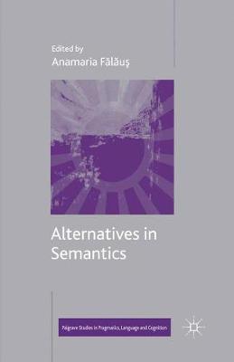 Book cover for Alternatives in Semantics