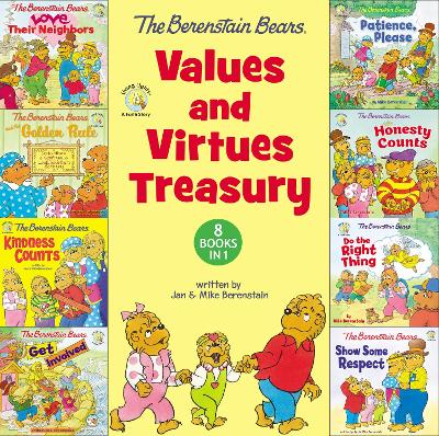 Cover of The Berenstain Bears Values and Virtues Treasury