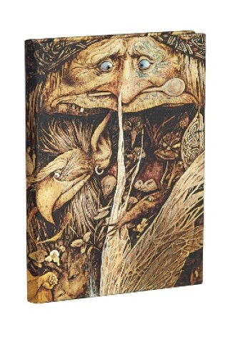Cover of Mischievous Creatures Midi Unlined Hardcover Journal (Elastic Band Closure)