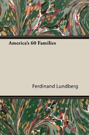 Cover of America's 60 Families