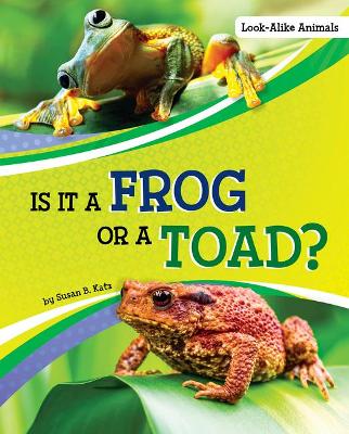 Book cover for Is it a Frog or a Toad