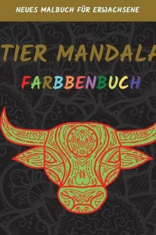 Cover of Tier Mandala Farbung Buch