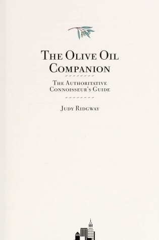 Cover of The Olive Oil Companion