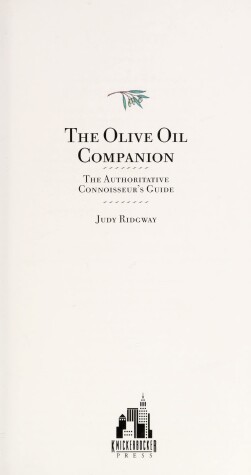 Book cover for The Olive Oil Companion