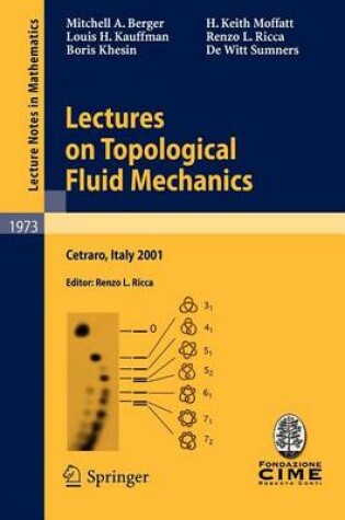 Cover of Lectures on Topological Fluid Mechanics