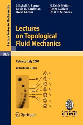 Cover of Lectures on Topological Fluid Mechanics