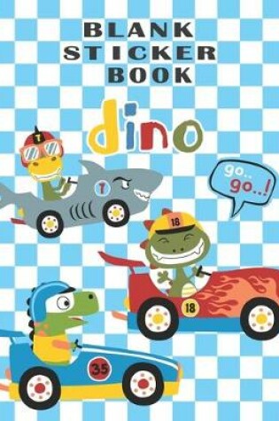 Cover of BLANK STICKER BOOK dino