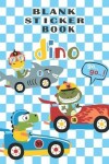 Book cover for BLANK STICKER BOOK dino