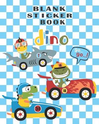 Cover of BLANK STICKER BOOK dino