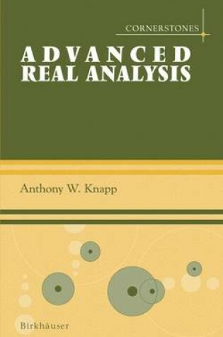 Cover of Advanced Real Analysis