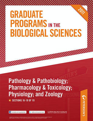 Book cover for Peterson's Graduate Programs in Genetics, Developmental Biology, & Reproductive Biology; Marine Biology; And Microbiological Sciences