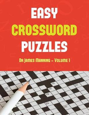 Book cover for Easy Crossword Puzzles (Vol 1)