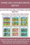 Book cover for Finde den Unterschied druckbar (Finde die Unterschiede Ratsel)