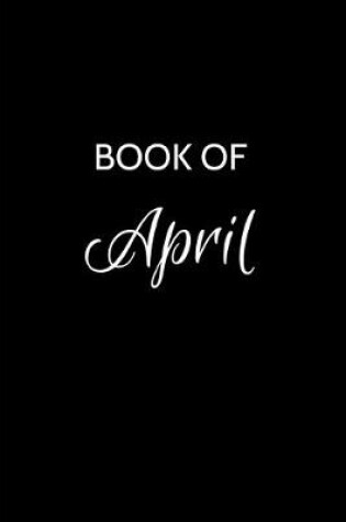 Cover of Book of April