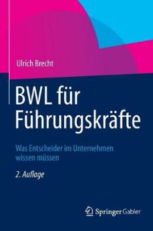 Cover of BWL für Führungskräfte