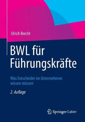 Book cover for BWL für Führungskräfte