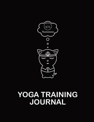 Book cover for OM Cat Yoga Training Journal for Trainee Teachers