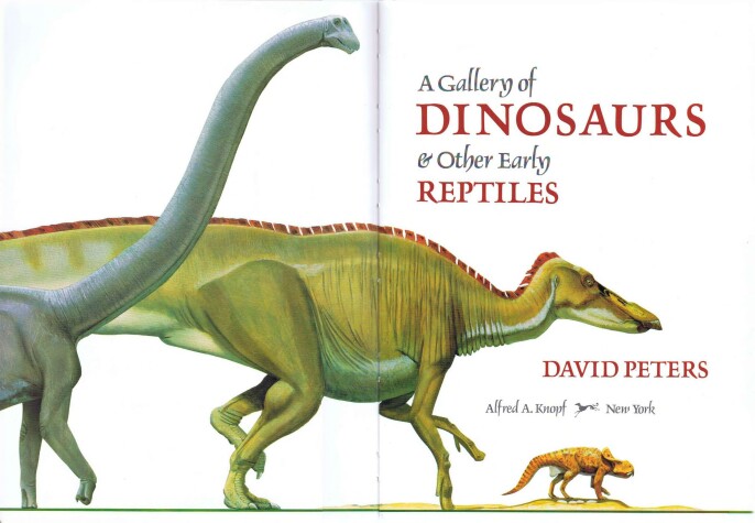 Book cover for Gallery of Dinosaurs and Reptiles