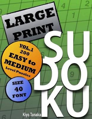 Book cover for Large Print Sudoku