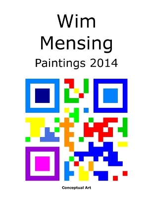 Book cover for Wim Mensing Paintings 2014