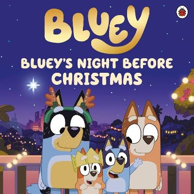 Book cover for Bluey's Night Before Christmas