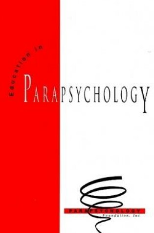 Cover of Education in Parapsychology