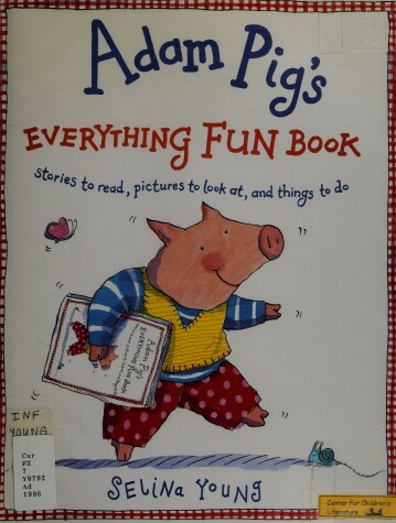 Book cover for Adam Pig's Everything Fun Book