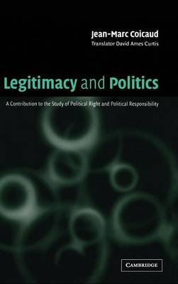 Book cover for Legitimacy and Politics