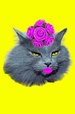 Cover of Pop Art Funny Cat Bullet Journal