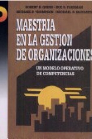 Cover of Maestria En Gestion de Organizaciones