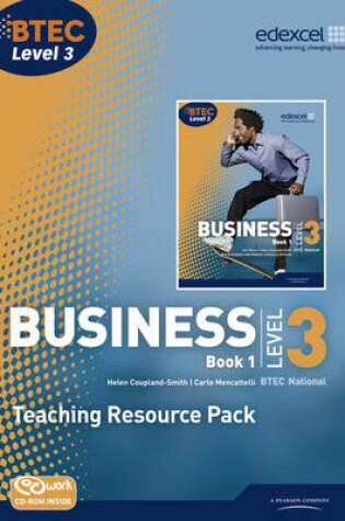 Cover of BTEC Level 3 National Business Teaching Resource Pack