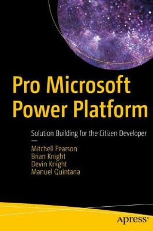 Cover of Pro Microsoft Power Platform
