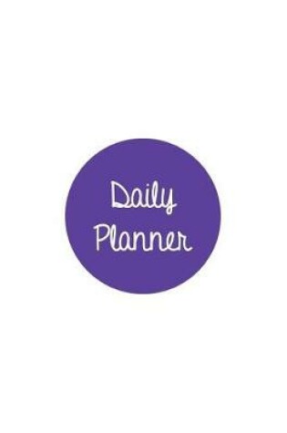 Cover of Daily Planner Deep Purple