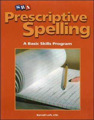 Book cover for Prescriptive Spelling, Student Edition Book B