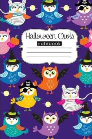 Cover of Halloween Owls Notebook