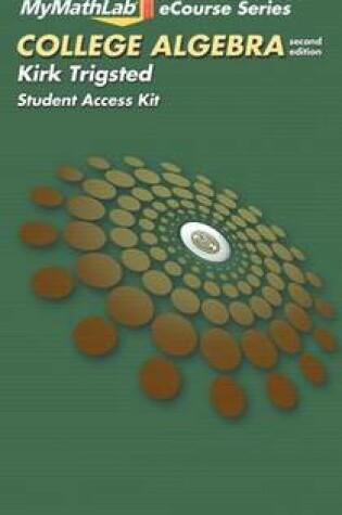 Cover of College Algebra eText Reference