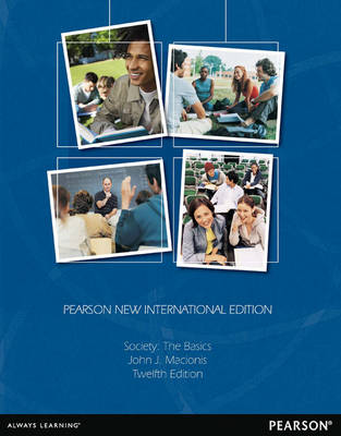 Book cover for Society: Pearson New International Edition