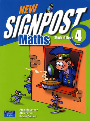 Book cover for New Signpost Maths Student Book 4
