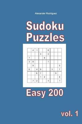 Book cover for Sudoku Puzzles - Easy 200 vol. 1