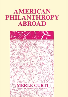 Cover of American Philanthropy Abroad