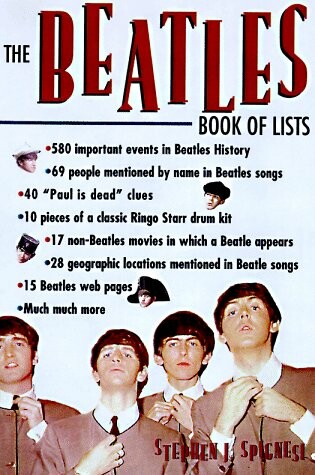 Cover of The Beatles Book of Lists