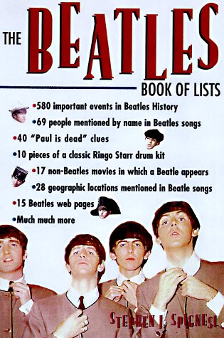 Book cover for The Beatles Book of Lists