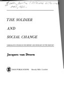 Book cover for Soldier and Social Change