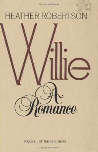 Book cover for Willie: A Romance