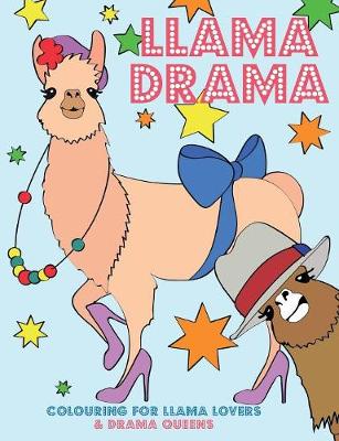 Book cover for Llama Drama