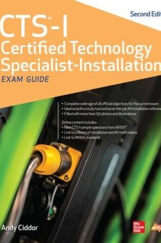 Cover of CTS-I Certified Technology Specialist-Installation Exam Guide, Second Edition