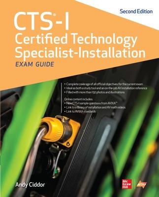 Book cover for CTS-I Certified Technology Specialist-Installation Exam Guide, Second Edition