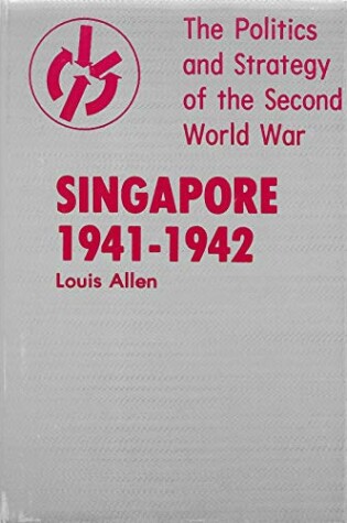 Cover of Singapore, 1941-42